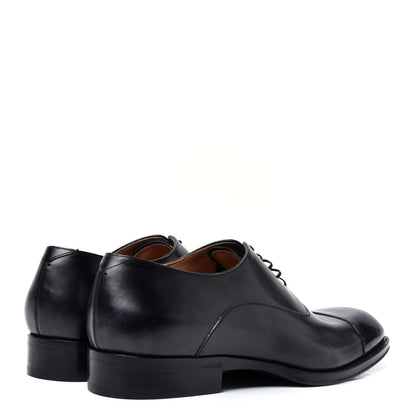 Louis Vuitton Calfskin Mens Vendome Richelieu 7.5 Black 3 of 10