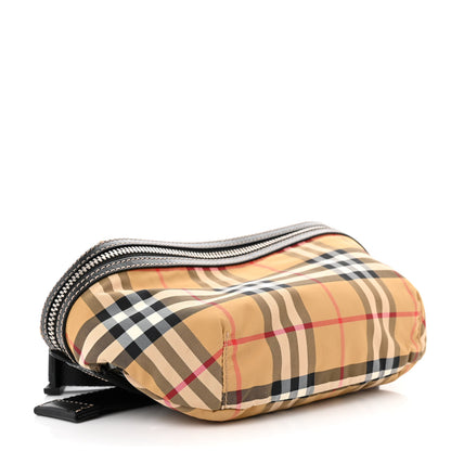 Burberry Nylon Vintage Check Medium Sonny Belt Bag Antique Yellow 4 of 15