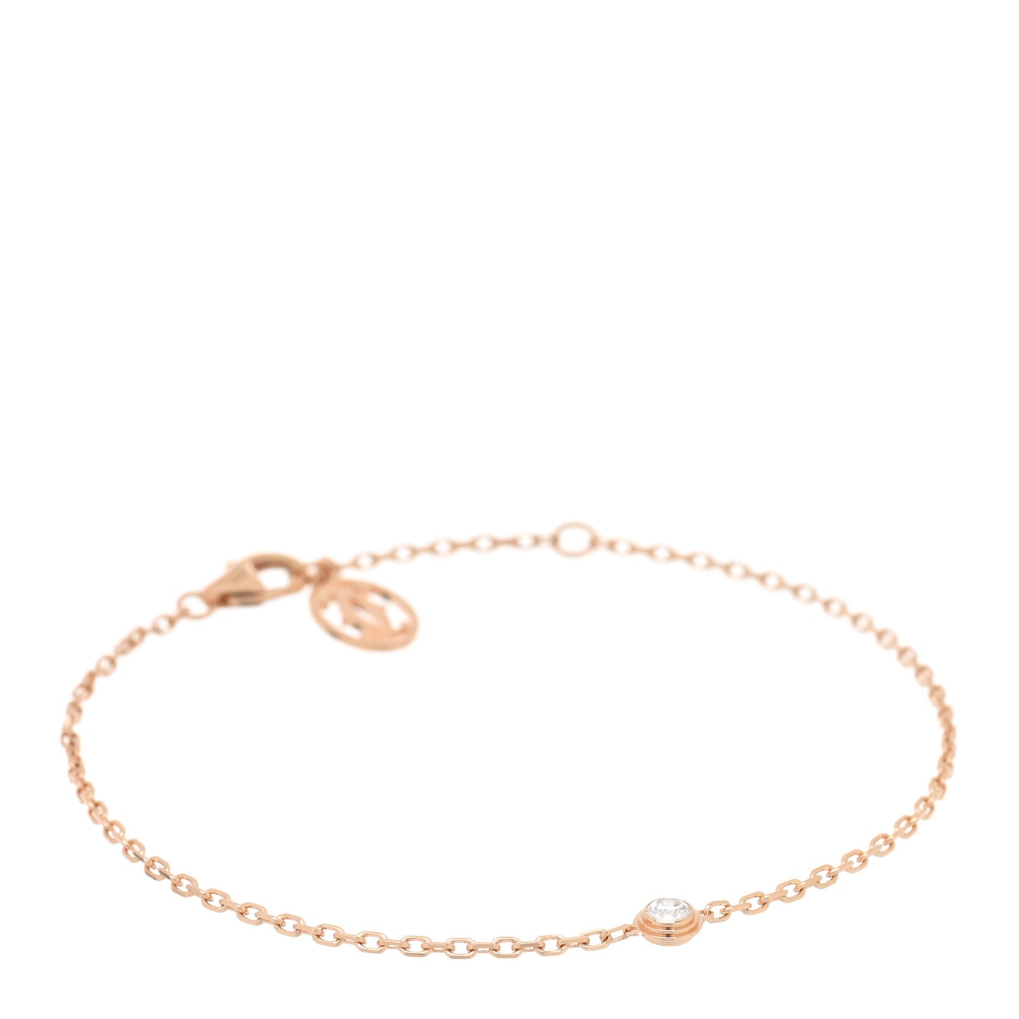 18K Pink Gold Cartier LM D'Amour Bracelet