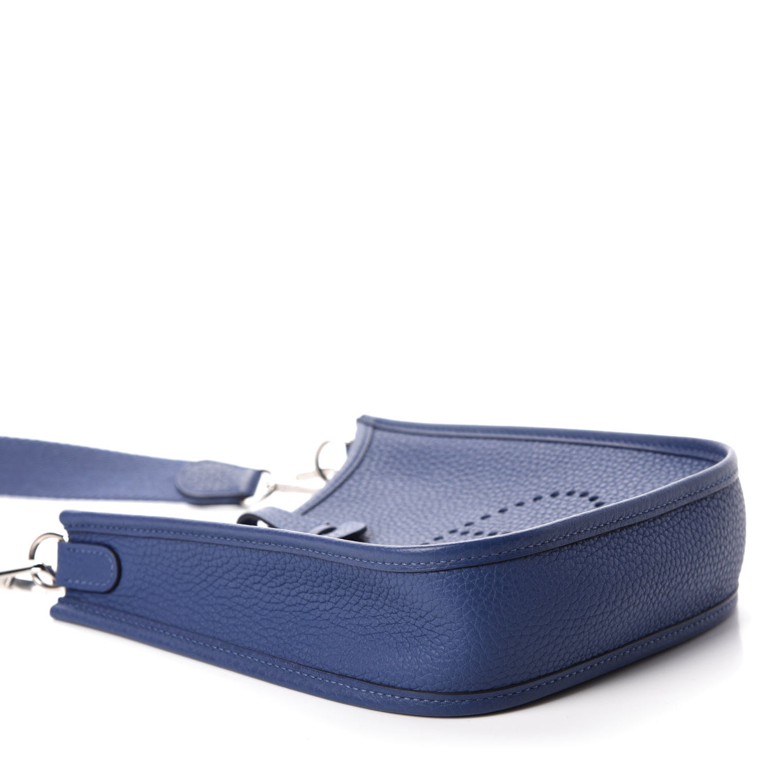 Hermes Taurillon Clemence Evelyne TPM Bleu Brighton 4 of 11