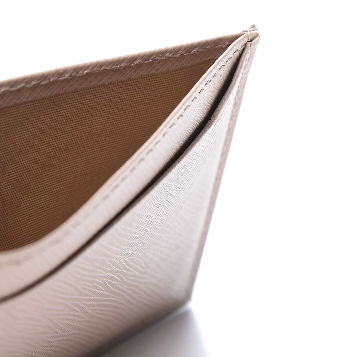 Saffiano Card Case Cammeo