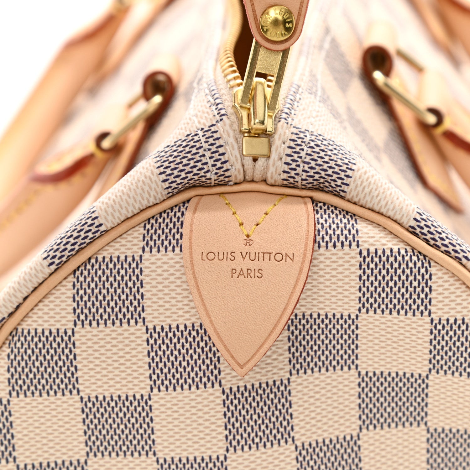 Louis Vuitton Damier Azur Speedy 30 6 of 9