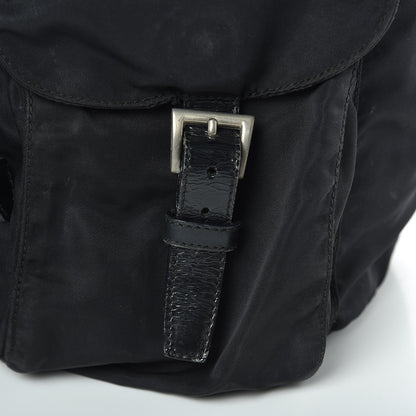 Prada Nylon Vela Medium Backpack Black 8 of 15