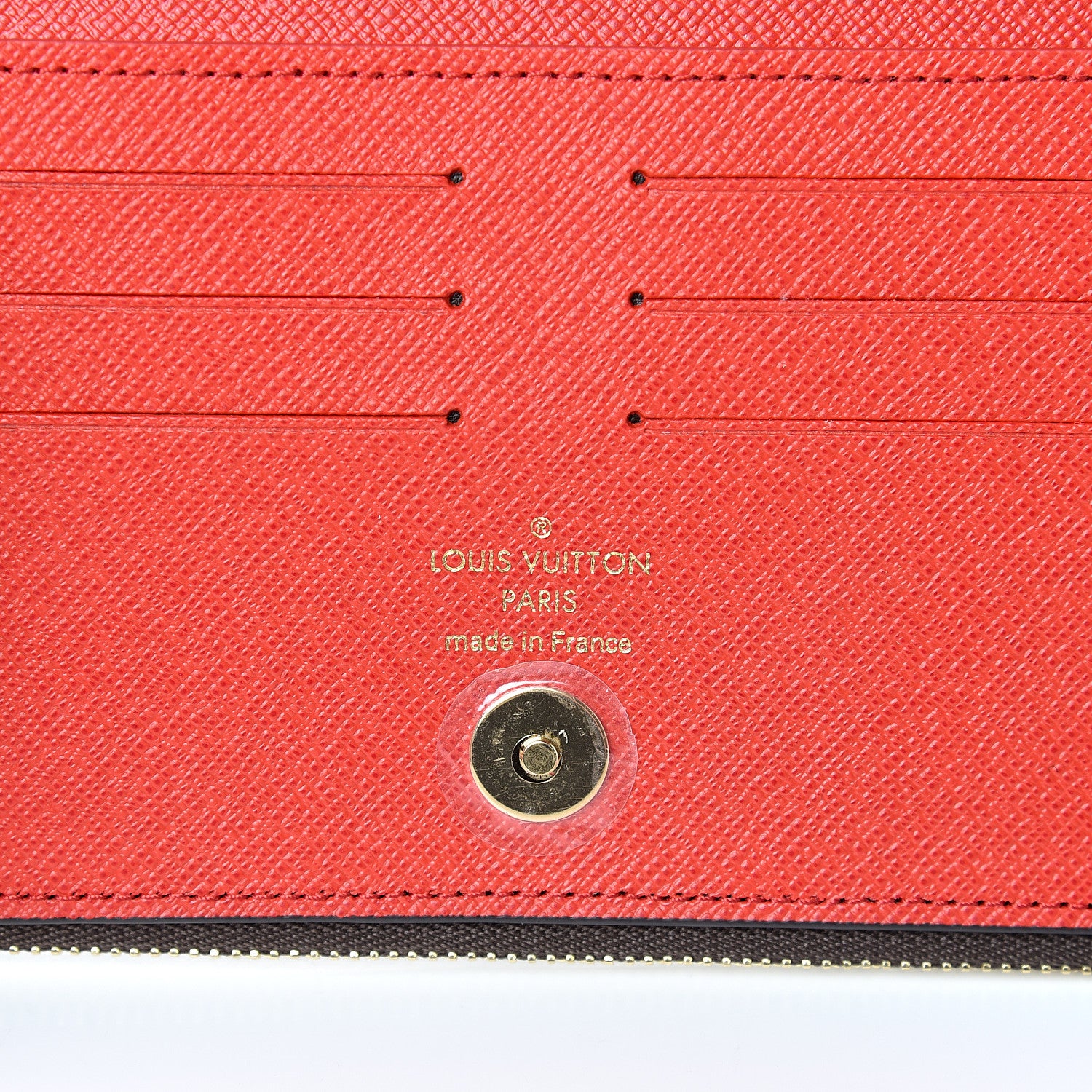 Louis Vuitton Monogram Adele Wallet Coquelicot 5 of 8