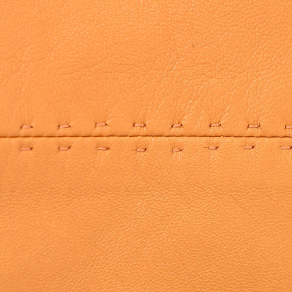 Hermes Lambskin Cashmere Shawl Moutarde 6 of 6