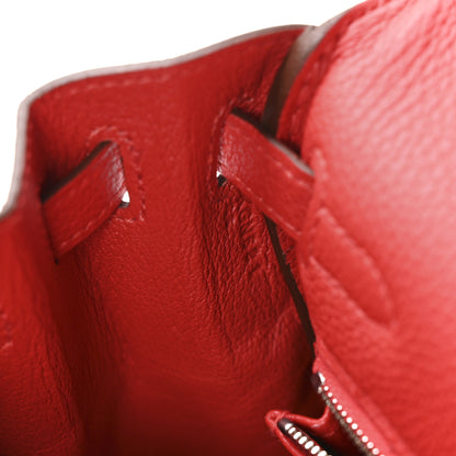 Hermes Togo Kelly Retourne 25 Rouge Radieux 6 of 10