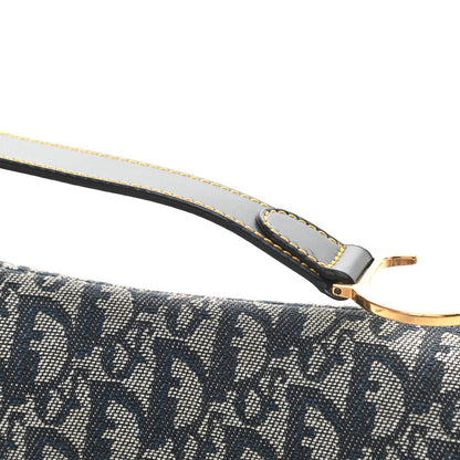Christian Dior Monogram Saddle Bag Blue 11 of 13