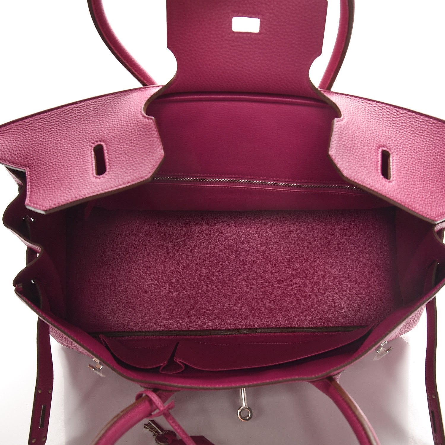 Hermes Taurillon Clemence JPG Shoulder Birkin II 42 Tosca 7 of 33