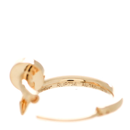 Cartier 18K Yellow Gold Juste Un Clou Hoop Earrings 6 of 7