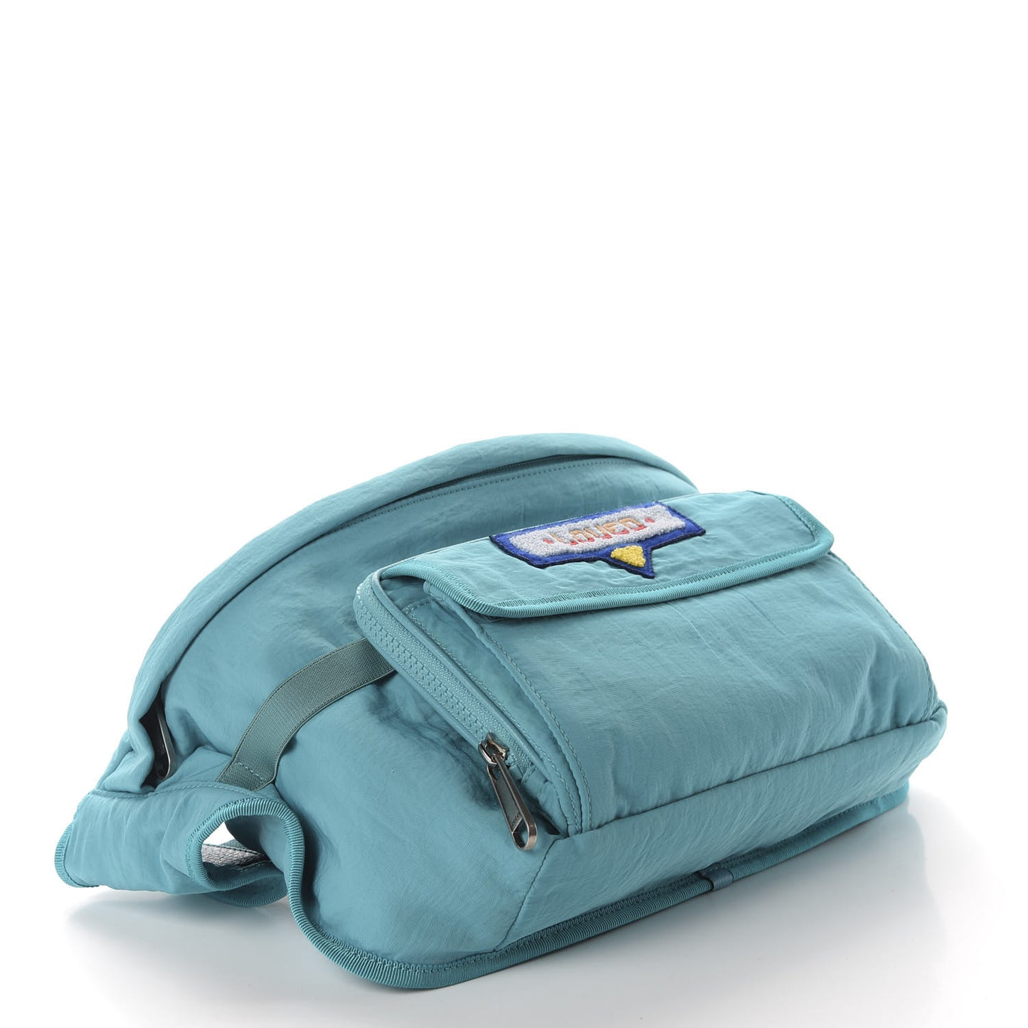 Nylon 80s Logo Patch Belt Bag Lago