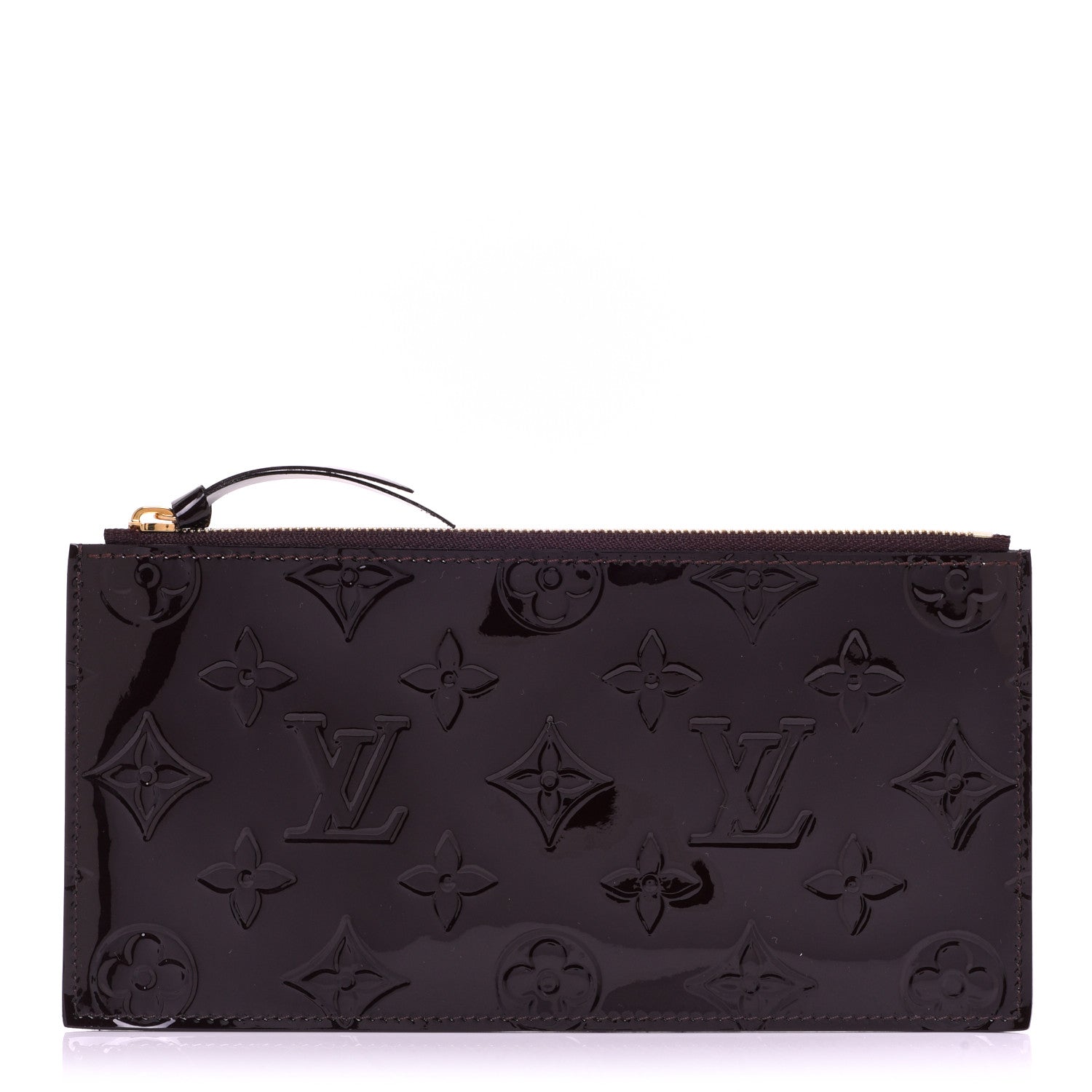 Louis Vuitton Vernis Felicie Chain Wallet Zippered Insert Amarante 1 of 6