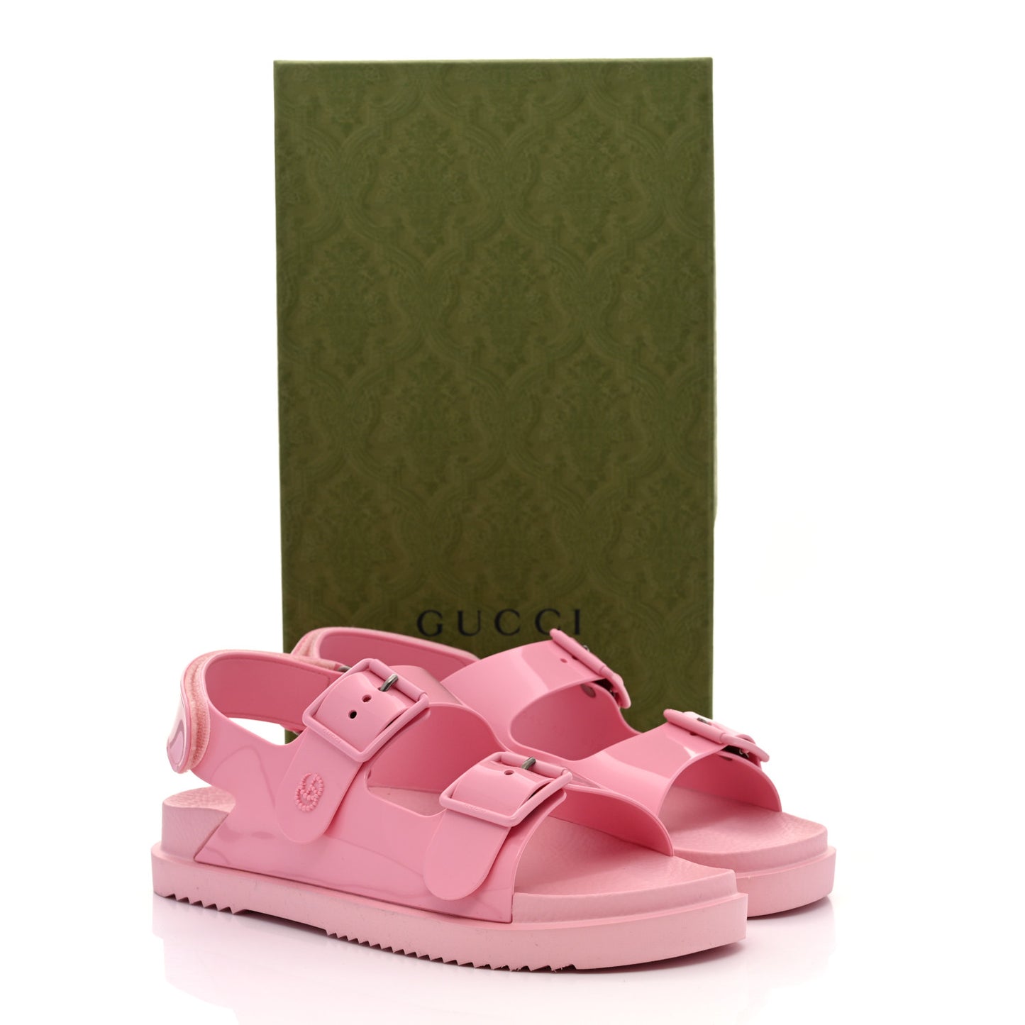 Rubber Mini Double G Womens Isla Dad Sandals 42 Wild Rose