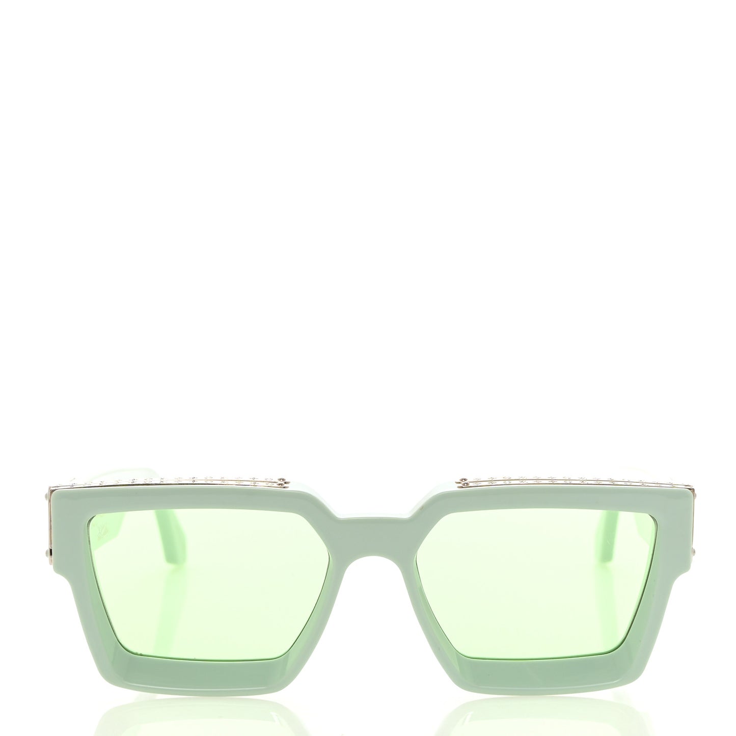 Acetate 1.1 Millionaires Sunglasses Z1325W Pale Green