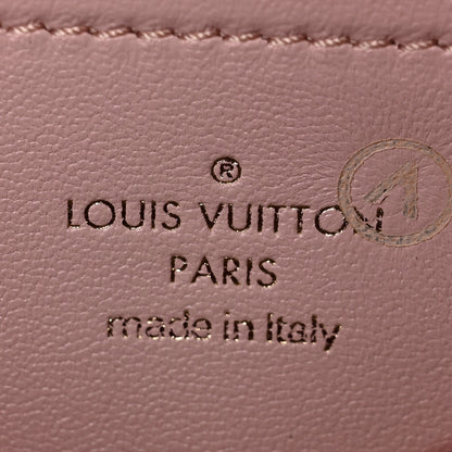 Louis Vuitton Lambskin Embossed Monogram Pochette Coussin Rose 5 of 7