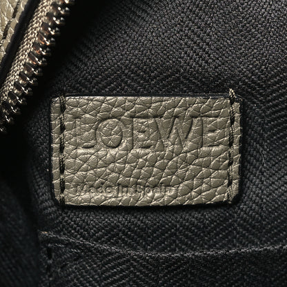 Loewe Soft Grained Calfskin XS Military Messenger Bag  Khaki Green Black 6 of 10