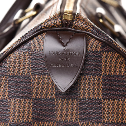 Louis Vuitton Damier Ebene Speedy 30 6 of 14