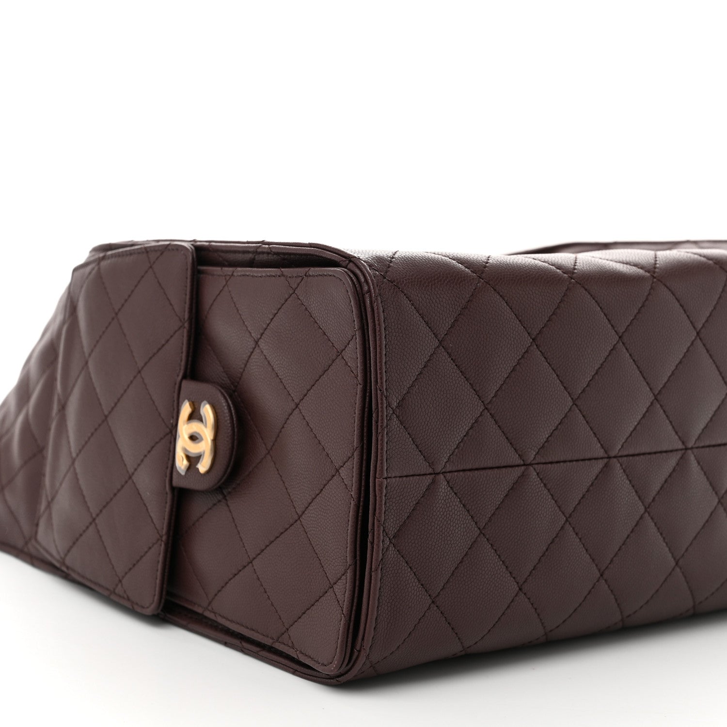 Chanel Caviar Quilted Medium Chanel 25 Handbag Dark Brown 10 of 12