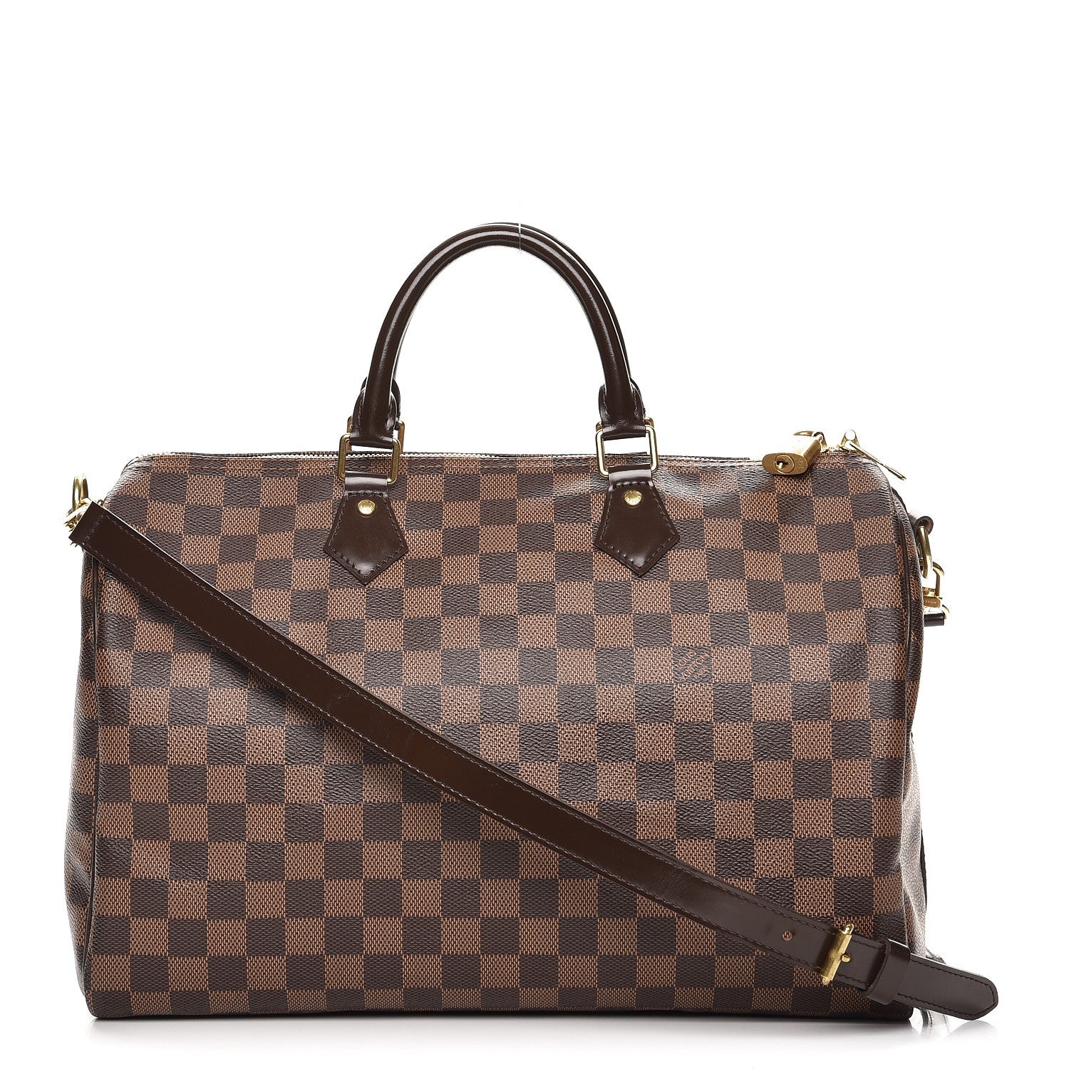 Louis Vuitton Damier Ebene Speedy Bandouliere 35 1 of 9