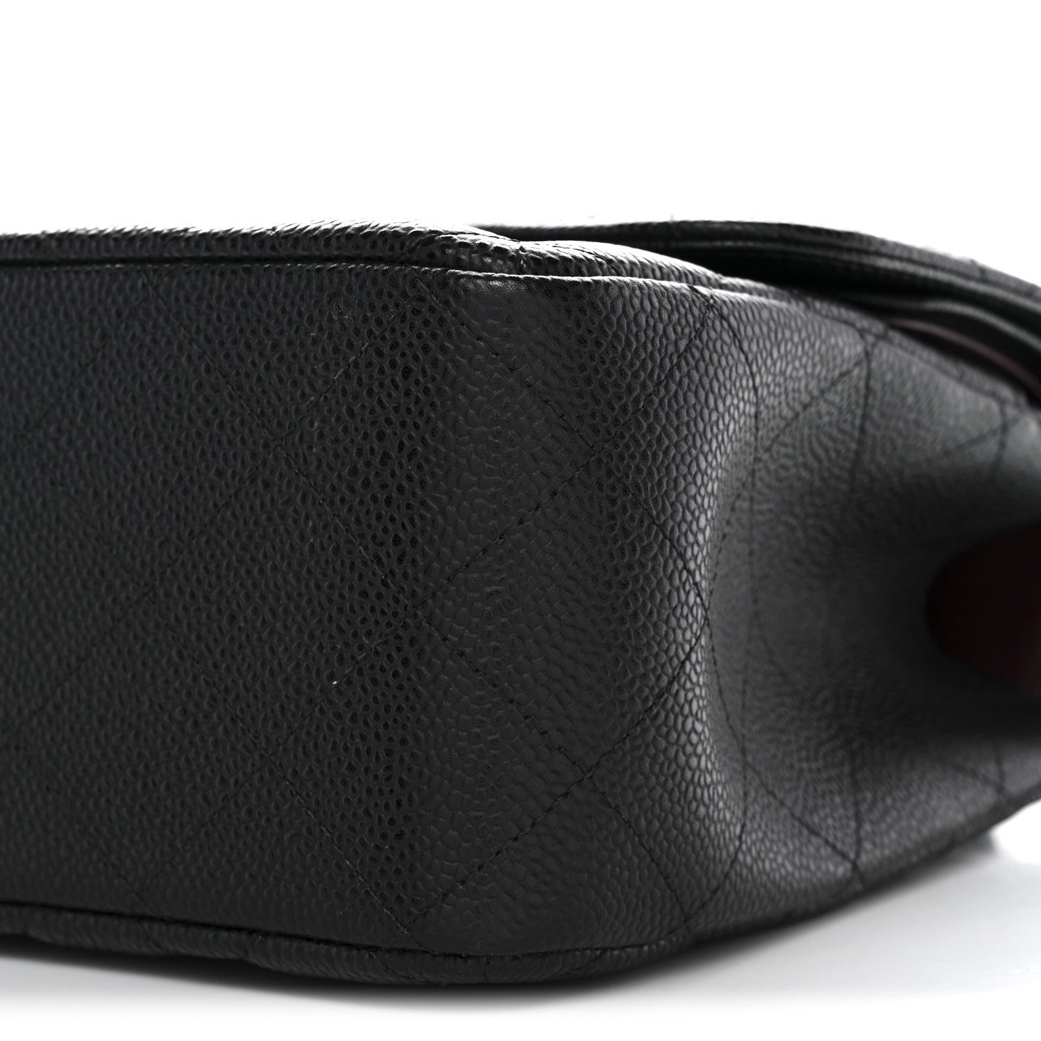 Chanel Caviar Quilted Jumbo Double Flap Black 10 of 11
