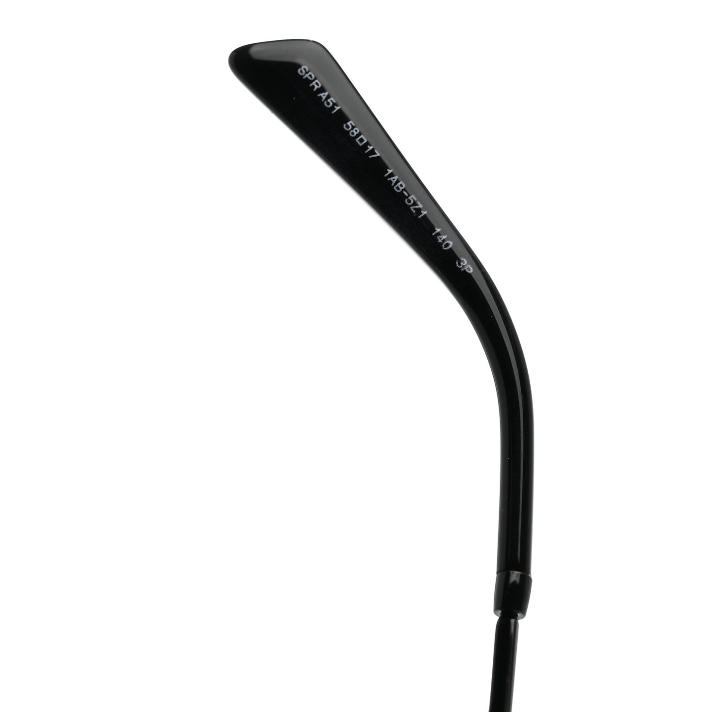 Metal Symbole Triangle Logo Sunglasses SPR A51 Black
