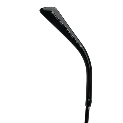 Prada Metal Symbole Triangle Logo Sunglasses SPR A51 Black 7 of 8