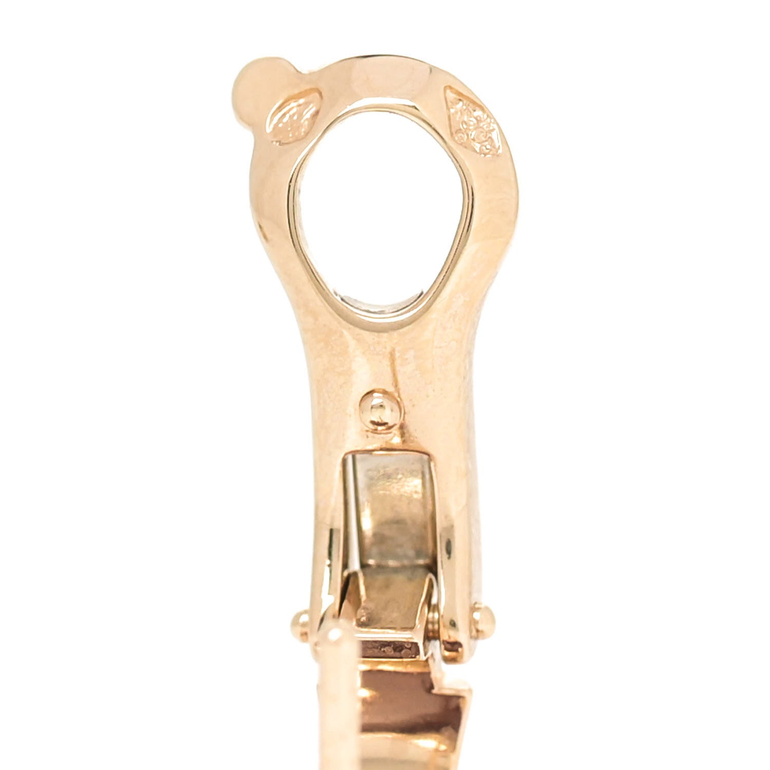 Van Cleef & Arpels 18K Yellow Gold Carnelian Vintage Alhambra Earrings 4 of 6