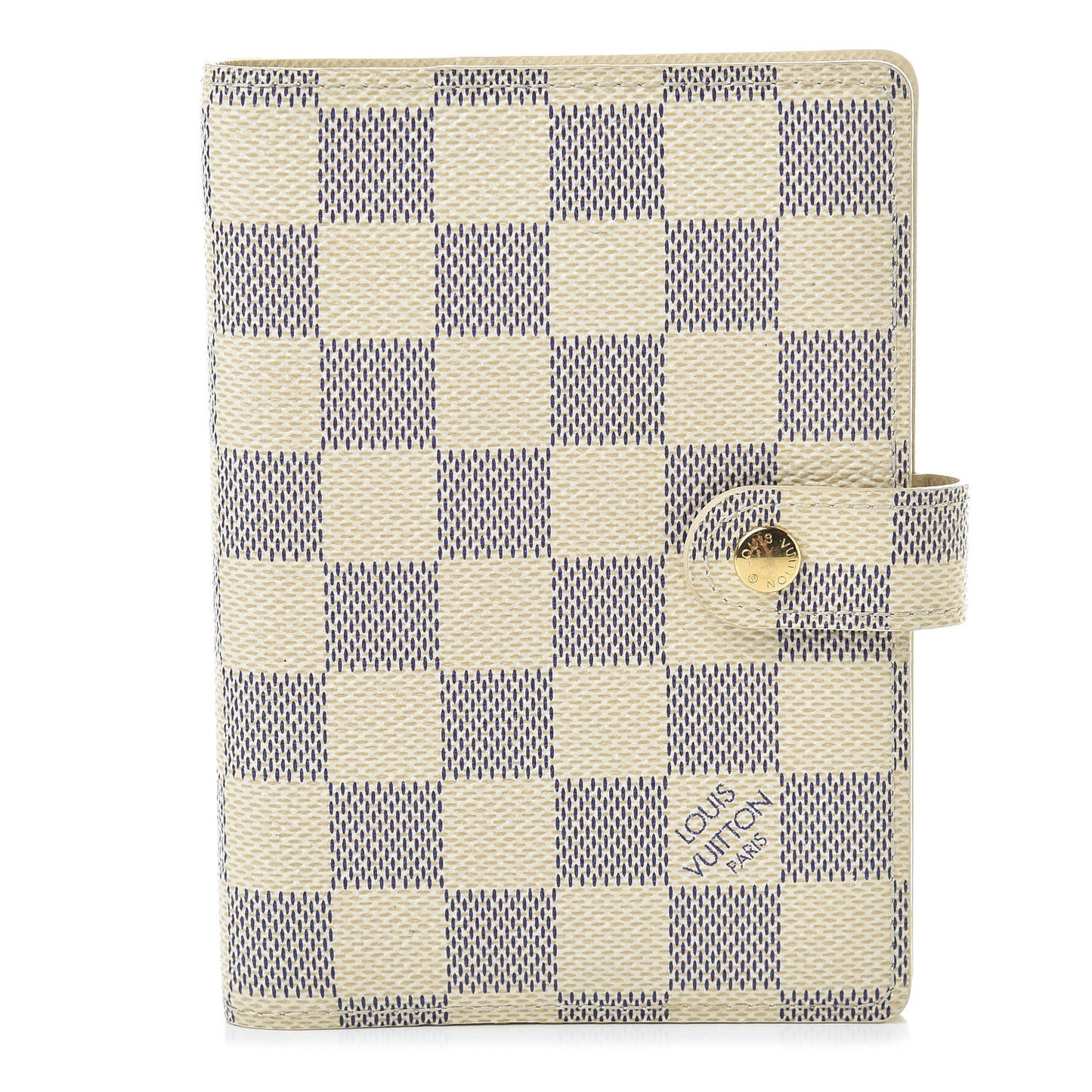 Damier Azur Small Ring Agenda Cover