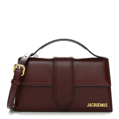 Jacquemus Smooth Calfskin Le Grand Bambino Dark Brown 1 of 11