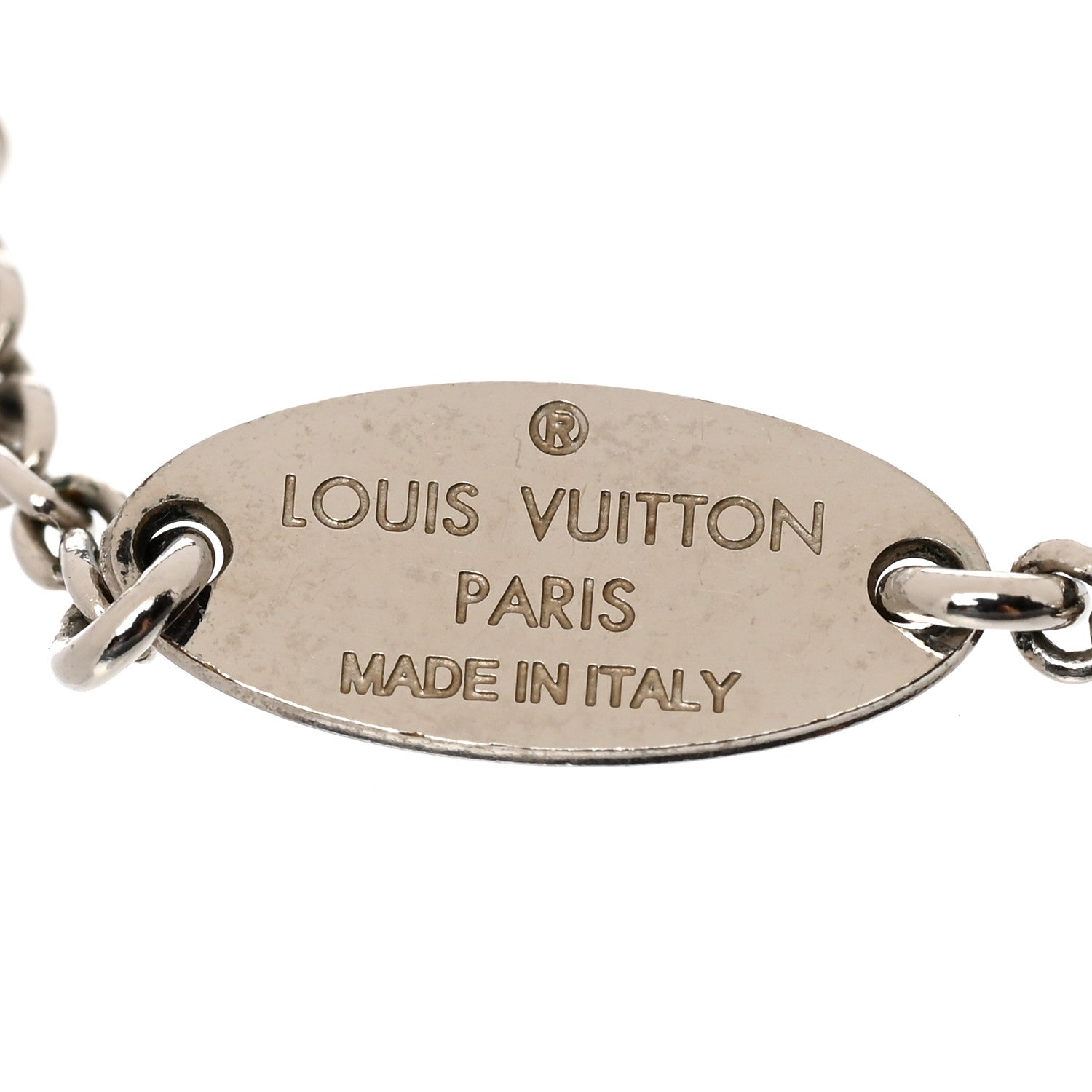 Louis Vuitton Essential V Supple Bracelet Silver 6 of 7