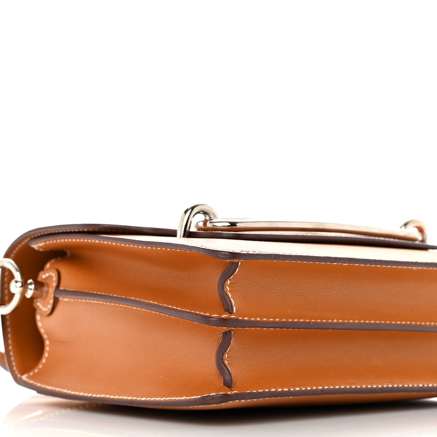 Veau Butler Mini Sac Roulis Natural Sable