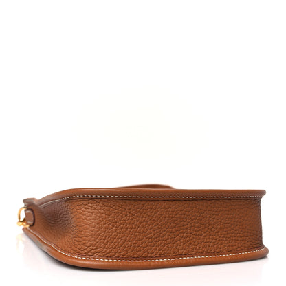 Hermes Taurillon Clemence Evelyne TPM Gold 4 of 10