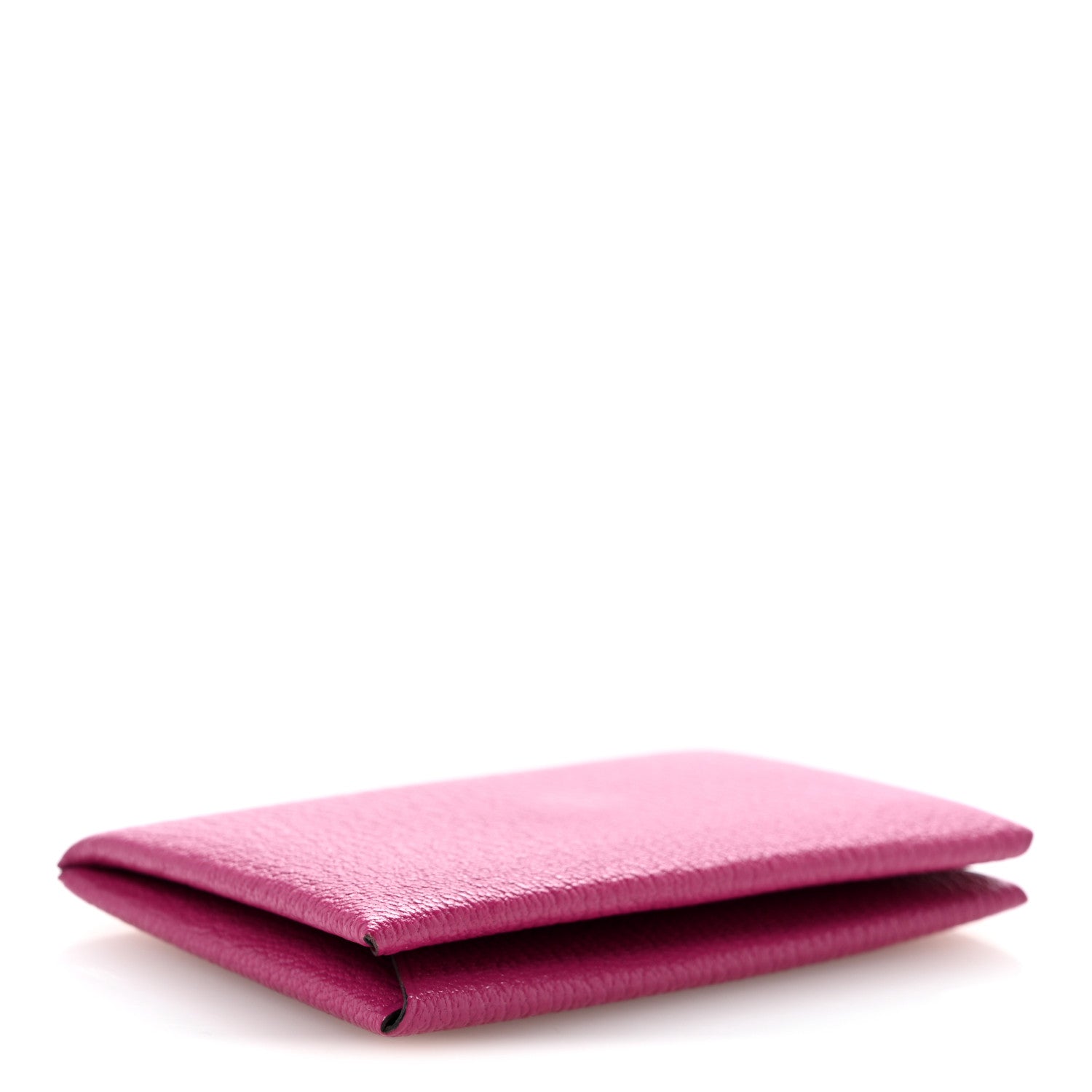 Hermes Chevre Mysore Calvi Card Case Rose Pourpre 4 of 7