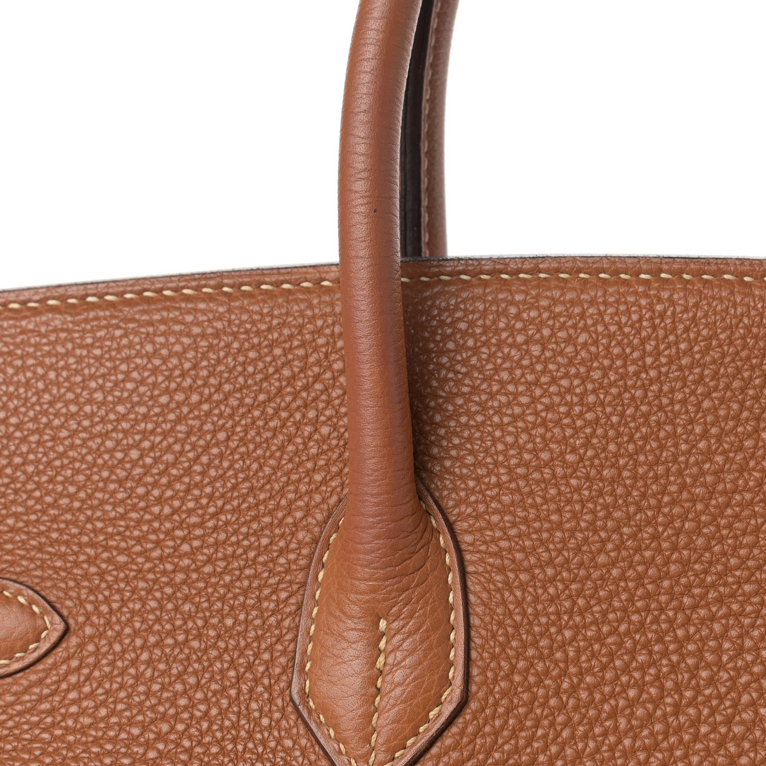 Hermes Taurillon Clemence Birkin 35 Gold 24 of 40