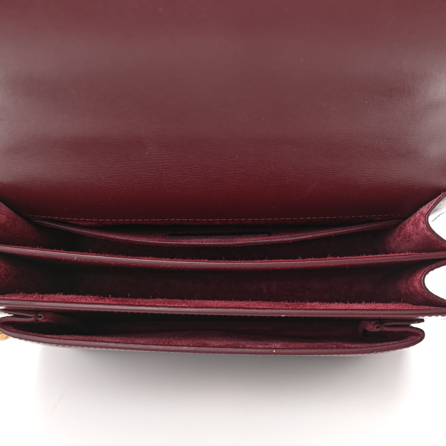 Saint Laurent Calfskin Medium Monogram Sunset Pallisandre 4 of 9