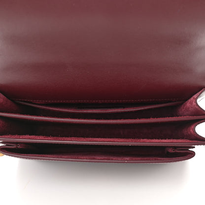 Saint Laurent Calfskin Medium Monogram Sunset Pallisandre 4 of 9