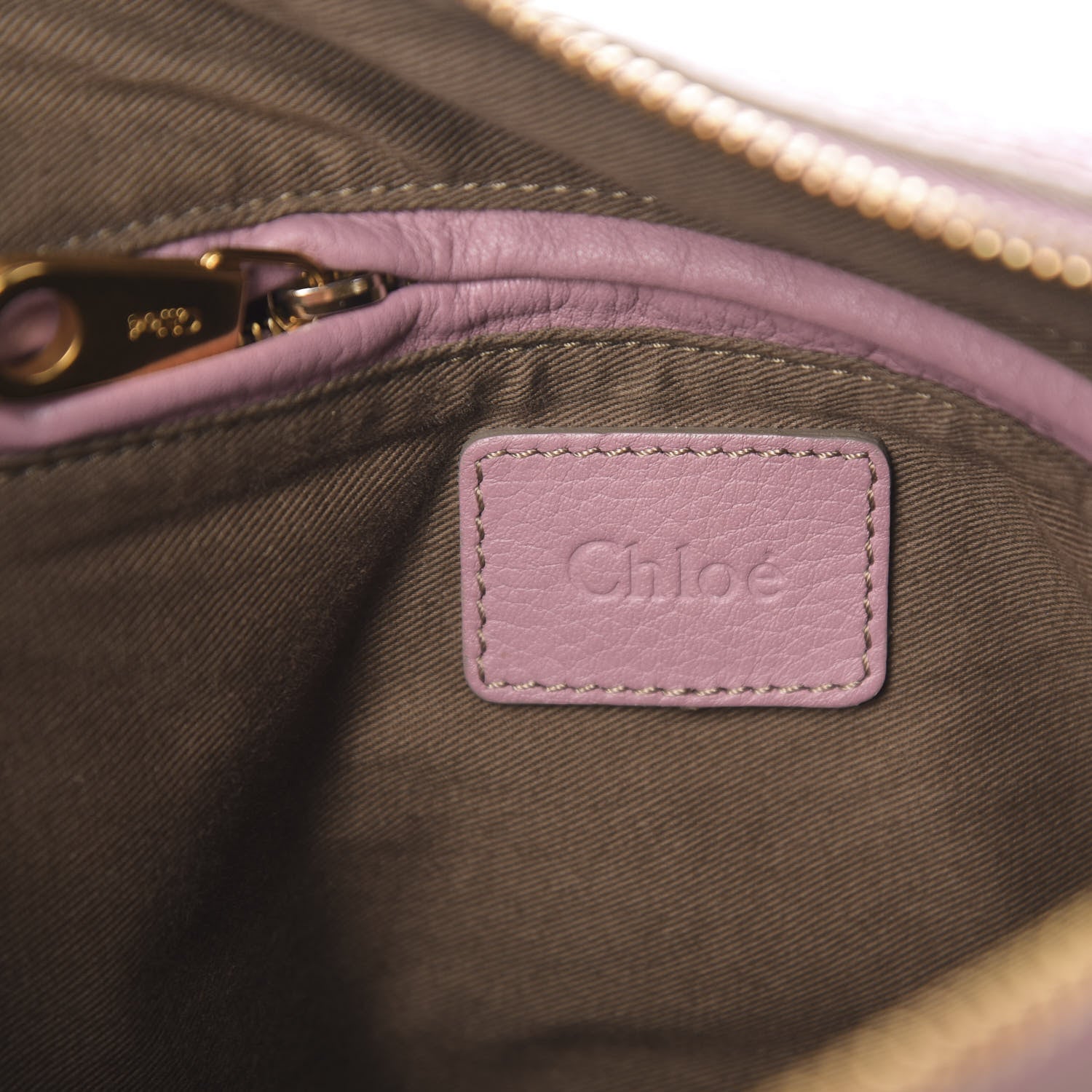 Chloe Calfskin Medium Marcie Satchel Velvet Mauve 5 of 10