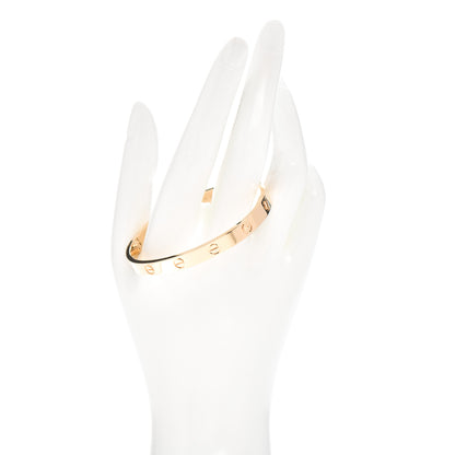Cartier 18K Yellow Gold LOVE Bracelet 17 2 of 5