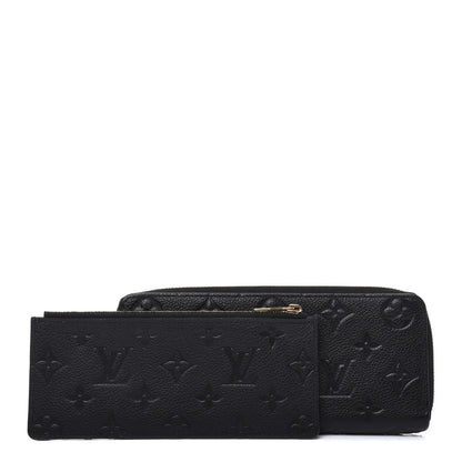 Louis Vuitton Empreinte Clemence Wallet Black 3 of 11