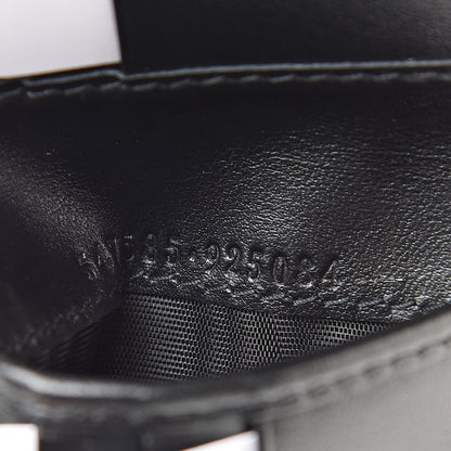 Gucci Plutone Calfskin Logo Bi-Fold Wallet Black 7 of 7