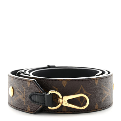 Louis Vuitton Monogram Adjustable Bandouliere Shoulder Strap Black 1 of 5