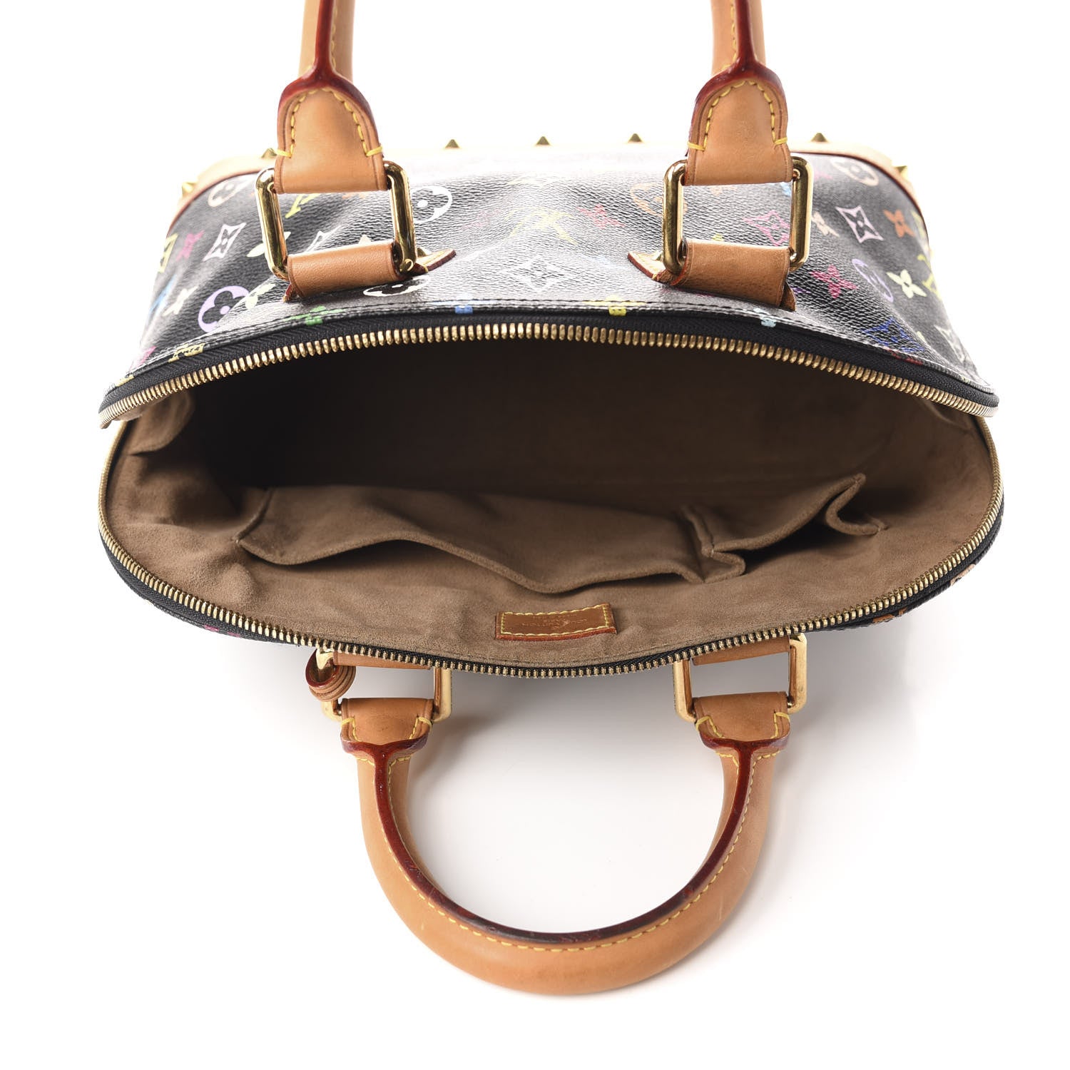 Louis Vuitton Monogram Multicolor Alma PM Black 5 of 9