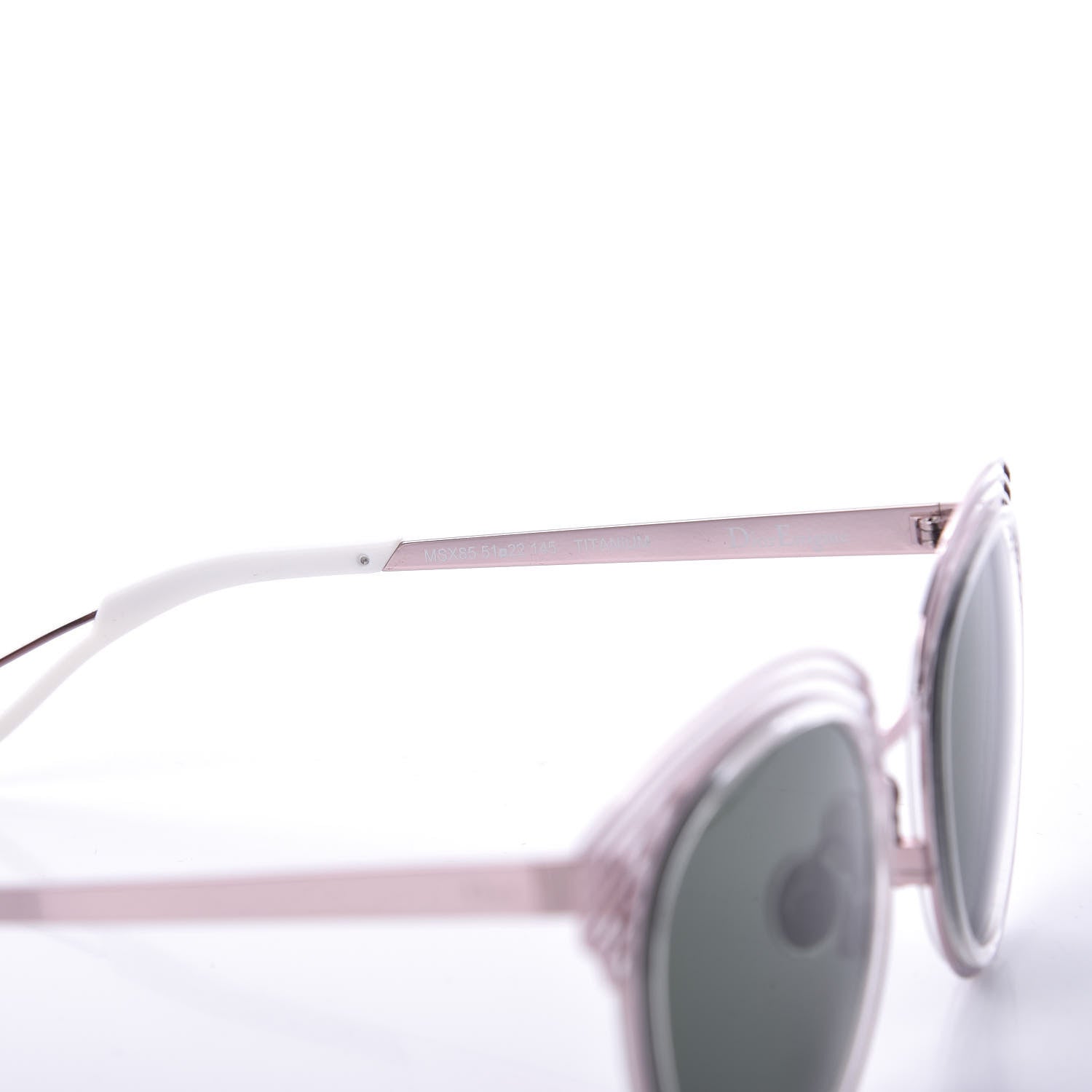 Christian Dior Acetate Enigme Sunglasses Pink White 6 of 11