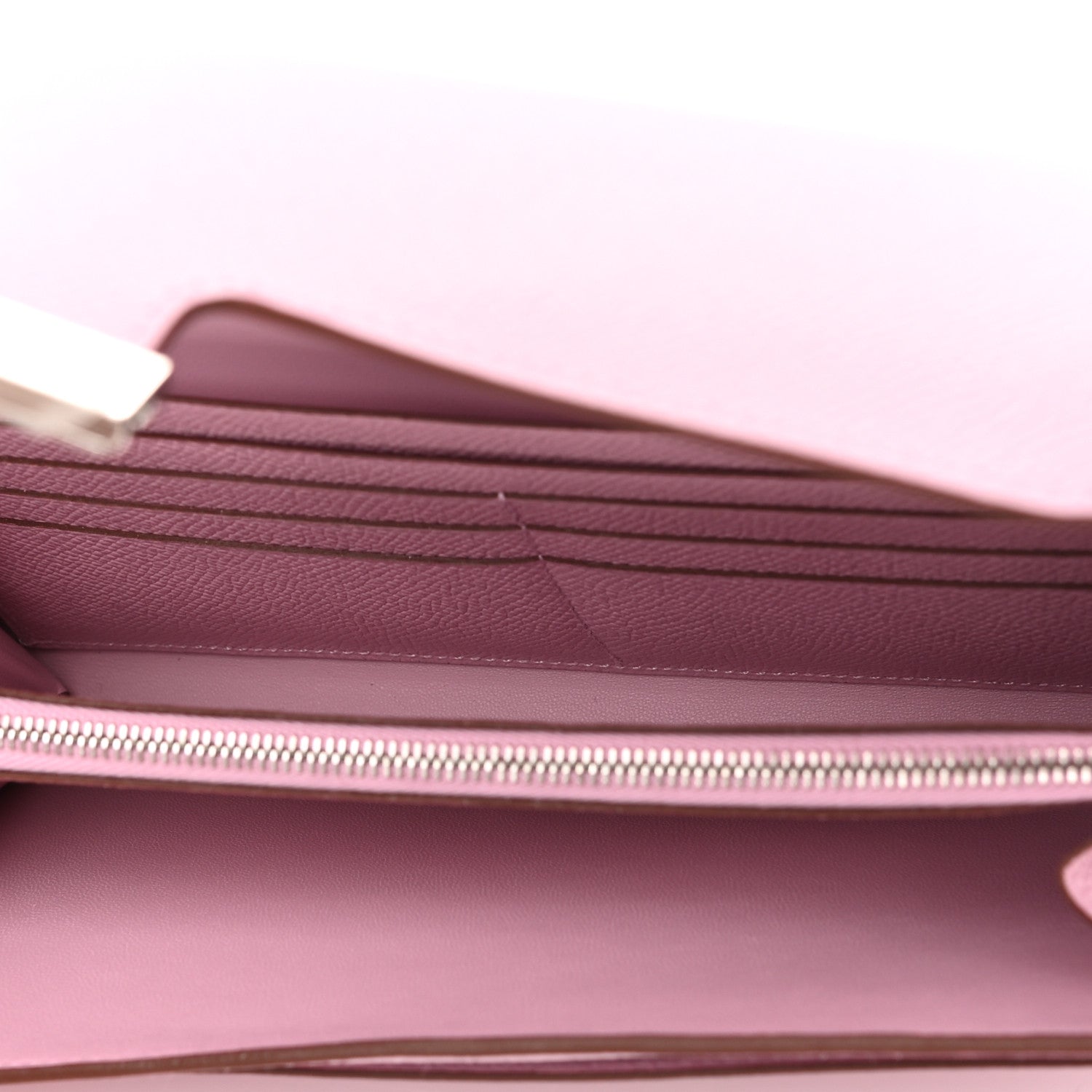 Hermes Epsom Constance Wallet To Go Mauve Sylvestre 5 of 11