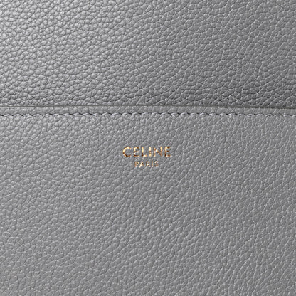 Celine Soft Grained Calfskin Sangle Bucket Bag Cloud 6 of 8