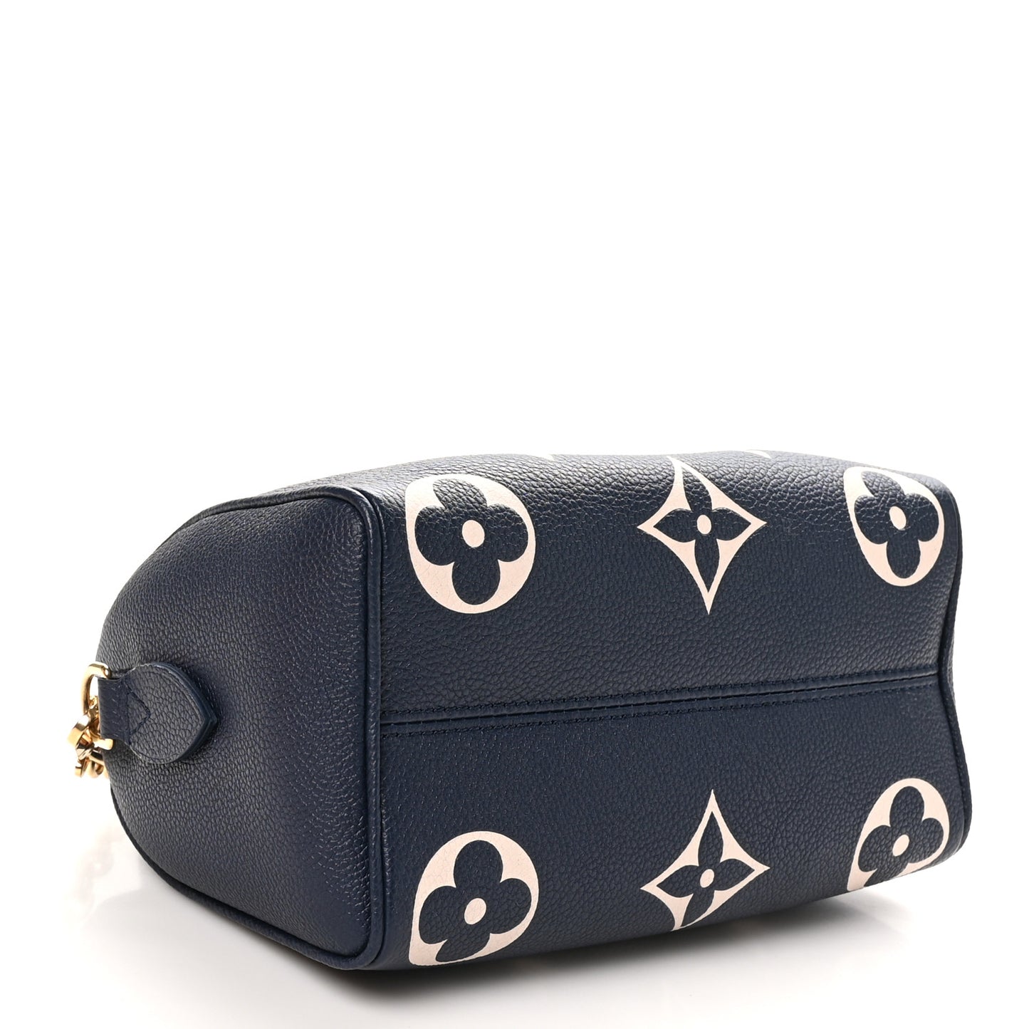 Empreinte Monogram Giant Speedy Bandouliere 20 Navy Creme