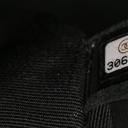 Chanel Crumpled Calfskin Medium Chain All Over Flap Black 7 of 11