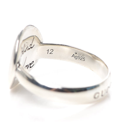 Gucci Sterling Silver Blind for Love Mystic Cat Ring 52 6 5 of 6