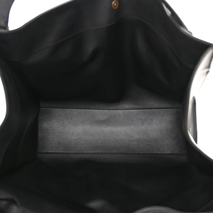 The Row Polished Saddle Calfskin Alexia Bag Black 6 of 11