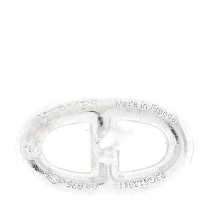 Hermes Sterling Silver TPM Farandole Earrings 4 of 5