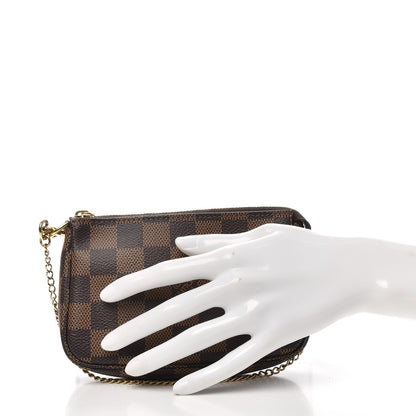 Louis Vuitton Damier Ebene Mini Pochette Accessories 2 of 6